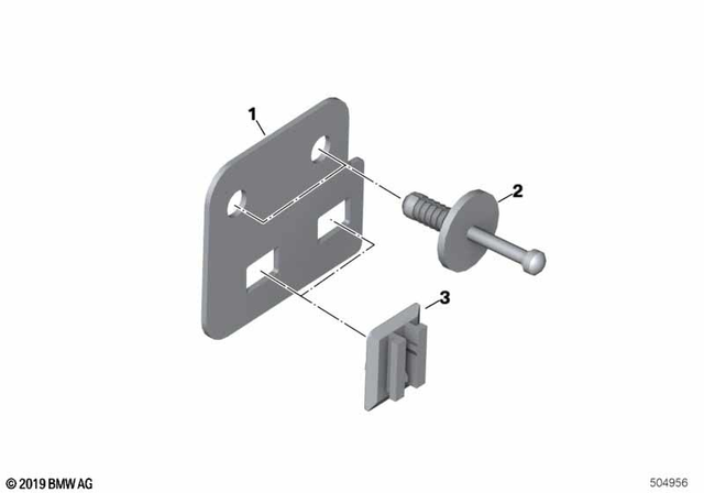 51471919209 - General Electrical System: Expanding Rivet -  for BMW-Motorrad Image