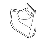 EK3Z16A550CA - Accessories: Mud Flap for Ford Image