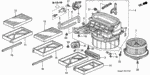 79191SZ3A01 - Electrical/Exhaust/Heater/Fuel: NUT, HOLDER for Honda Image