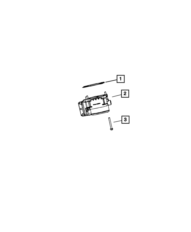 68011580AA - Fuel and Accelerator Pedal: Hex Flange Head Bolt for Mopar Image