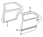 9252776 - : Outer Panel for Saab: 9000 Image