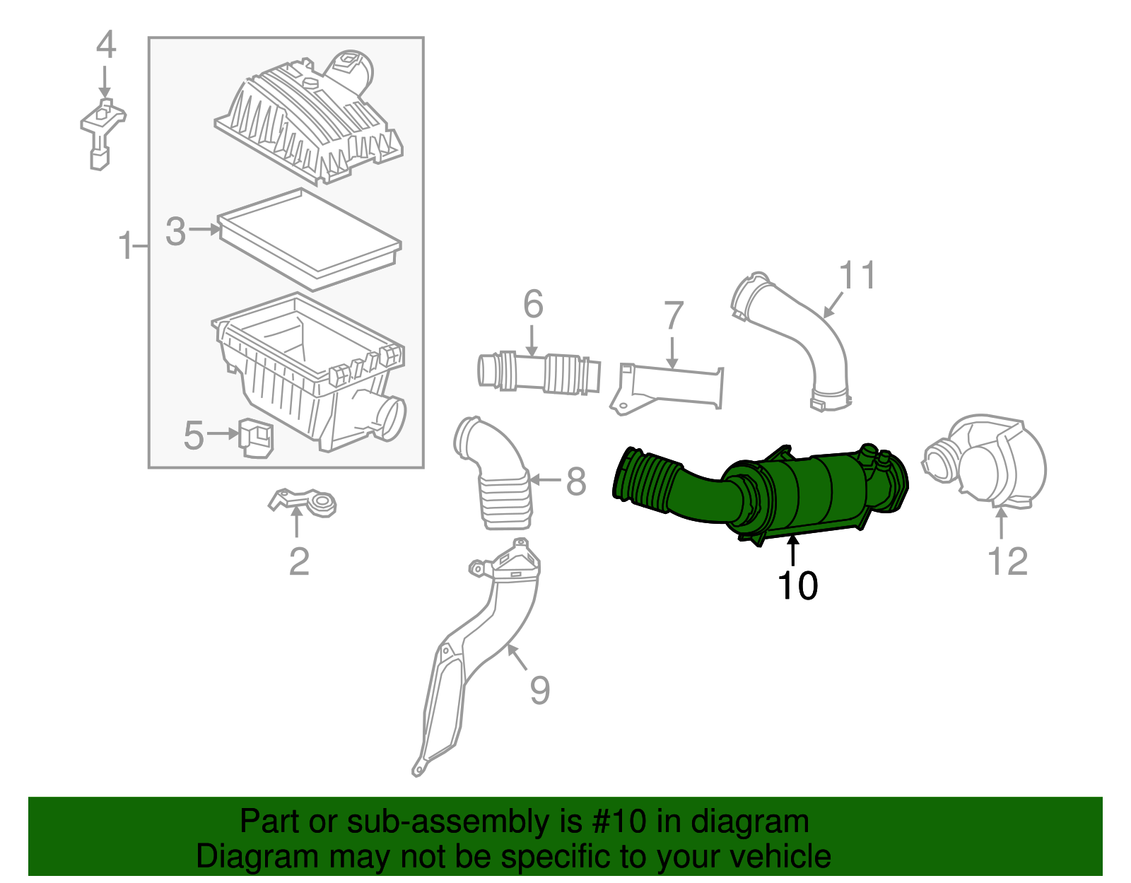 2014 2020 Bmw I8 Resonator 13 71 8 639 010 Bmw Oem Parts