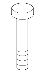 W707395S421 - Engine: Upper Bracket Bolt for Ford: Escape Image