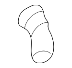 4327862 - Body: Drain Hose Adapter for Saab: 9-3, 900 Image