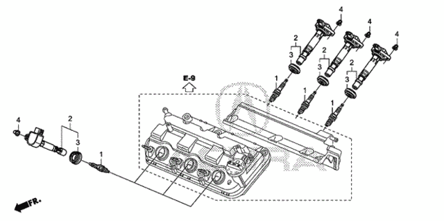 Plug Hole Coil - Plug for 2012 Acura ZDX #0