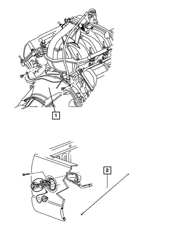 52121253AA - Electrical: Ground Strap for Mopar Image image