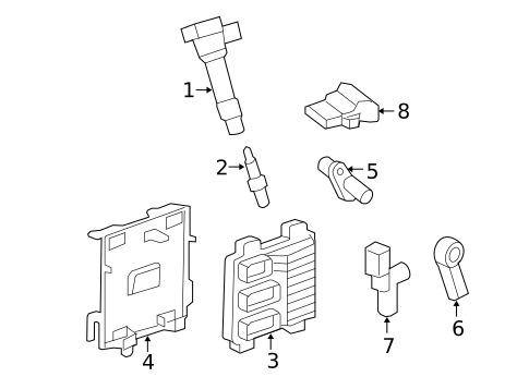 Powertrain Control for 2020 GMC Acadia #0