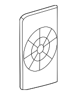 46382717008T92 - Body: Speaker Cover for Mercedes-Benz Image