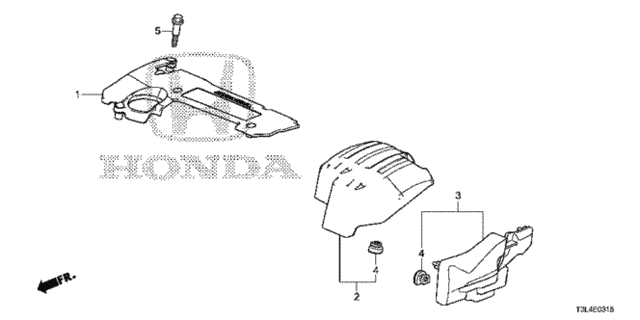 Engine Cover (L4) for 2016 Honda Accord #0