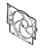 17427953261 - Cooling System: Shroud for BMW Image