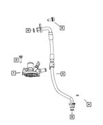 6106003AA - Cooling: Hex Head Bolt And Coned Washer for Mopar Image