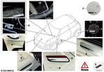 36135A669C5 - : Hub Cap Pat Moss for Mini Image