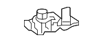 2885025020 - Electrical: Battery Cable Terminal End for Toyota Image