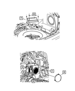 68001774AA - Instrument Panel and Radios and Consoles: Speaker Enclosure for Dodge: Caliber | Jeep: Compass, Patriot Image