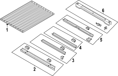 Floor - Pick UP Box for 2013 Ram 1500 #2