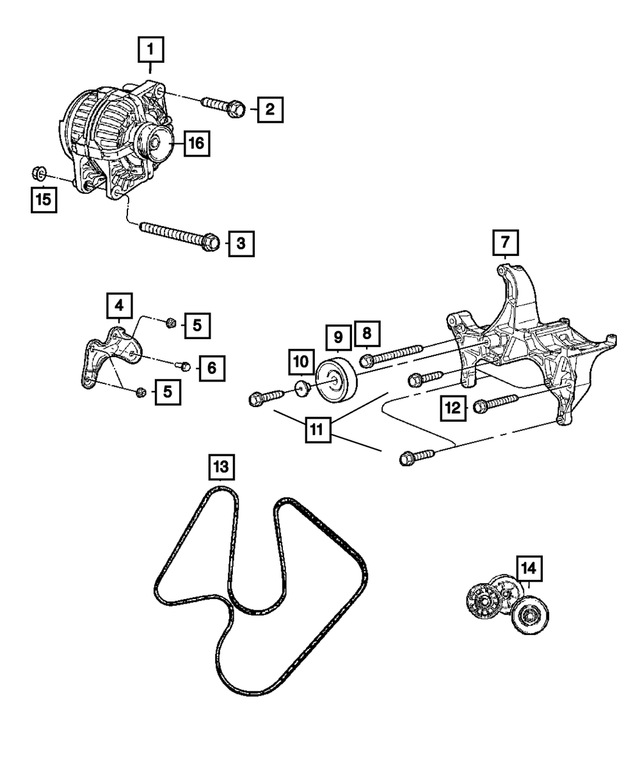 RL041120AC - Electrical: Engine Generator for Mopar Image image