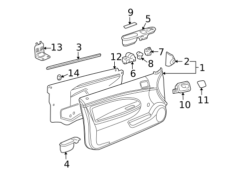 Mirrors for 2009 Pontiac G5 #1