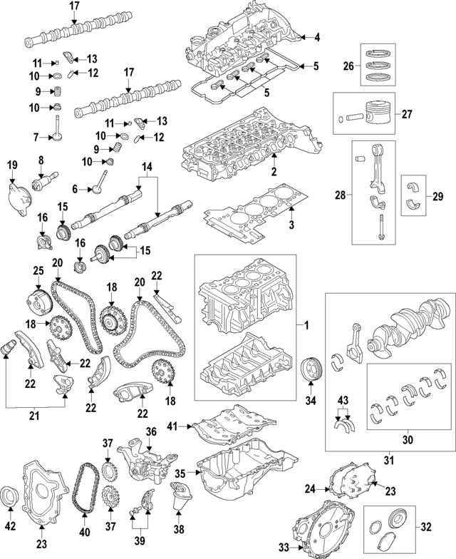 LR073747 - : Engine Variable Valve Timing (VVT) Oil Control Valve for Land-Rover Image