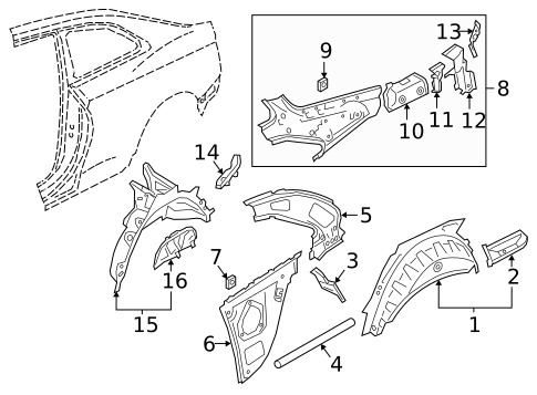Inner Structure for 2022 Audi RS5 #0