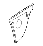 8W6809406B - Body: Lower Panel for Audi: A5 Quattro, RS5, S5 Image