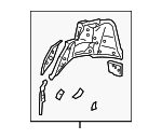 616340T900 - : Inner Wheelhouse for Toyota: Venza Image