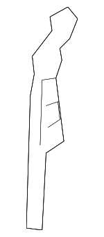 616420T010 - : 2009-2015 Toyota Venza - Inner Wheelhouse Gusset for Toyota Image