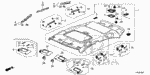 83268S9AA01 - Interior/Bumper: CLIP, ELR BRACKET for Honda Image