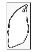 72310TK8A02 - Body: Door Weather-strip for Honda: Odyssey Image