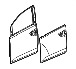 67050TK8A93ZZ - Body: Door Shell for Honda: Odyssey Image