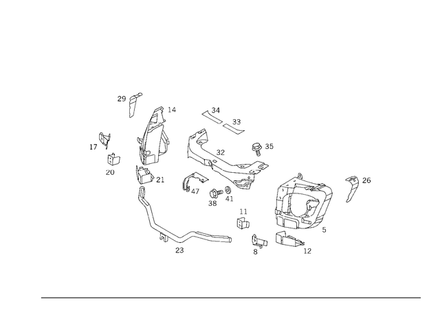 949902910 - Front Panel: Hexagon Head Bolt for Mercedes-Benz: 250, 300S, 500SEL, 600SEL, C220, C230, C280, C43 AMG, CL55 AMG, CLK430, E430, ML320, ML430, ML55 AMG, S350, S400, S430, S500, S55 AMG, S550, S600, S63 AMG, SLK230, SLK280, SLK300, SLK320 Image image