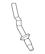 JUB500170 - HVAC: Drain Tube for Land Rover: LR3, LR4, Range Rover Sport Image