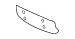 90688500757F24 - Body: License Bracket for MB Vans Image