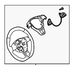 5NN419091BB81U - Steering: Steering Wheel for Volkswagen: Tiguan Image