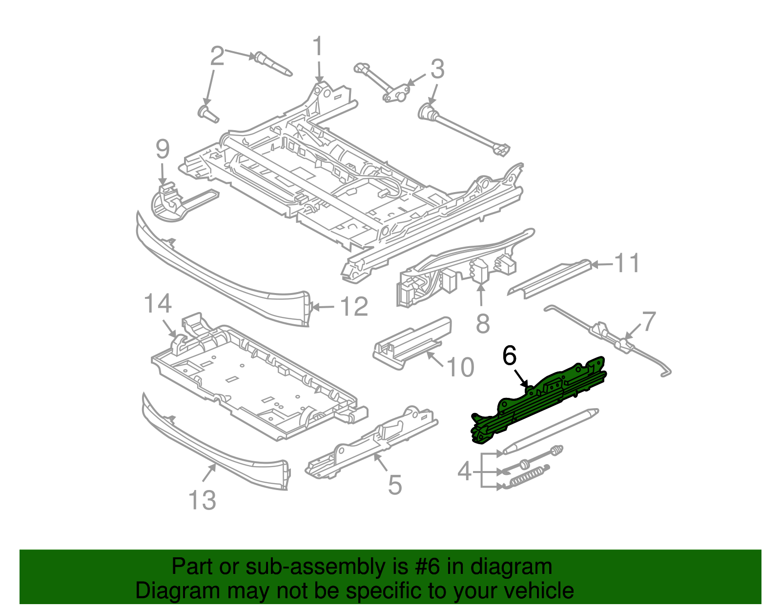 Inner Rail - BMW (52-10-7-120-193)