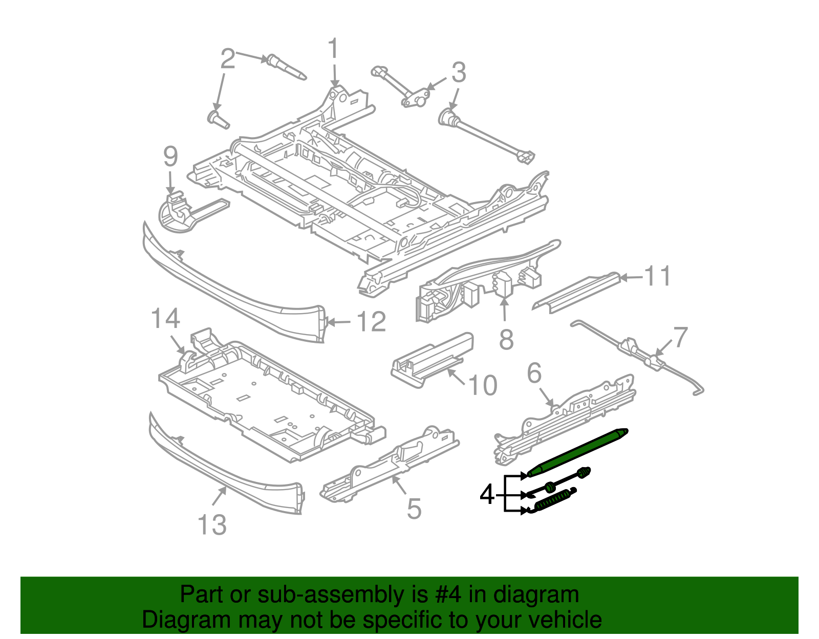 Spring Assembly - BMW (52-10-7-120-190)