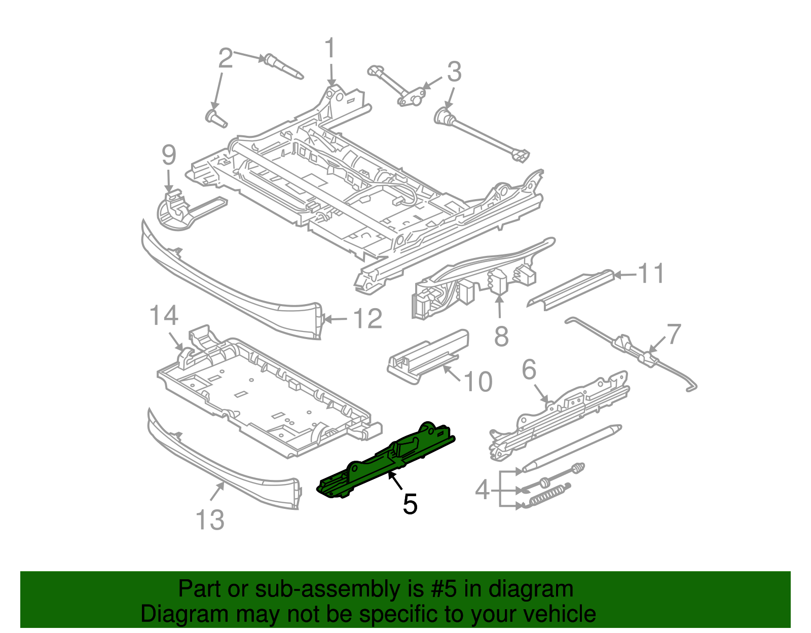 Outer Rail - BMW (52-10-7-120-191)