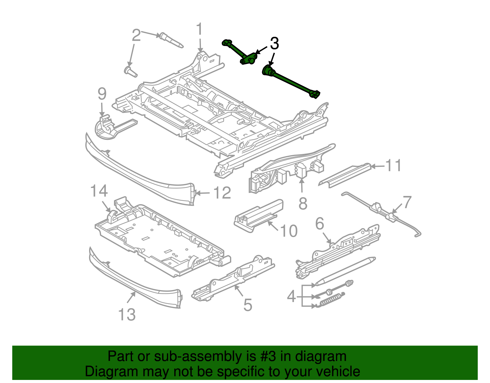 Shaft - BMW (52-10-7-068-058)