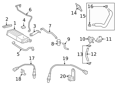 Powertrain Control for 2016 Hyundai Tucson #1