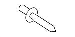 9026904006 - Body: Drip Molding Rivet for Lexus: GS300, GS400, GS430 Image