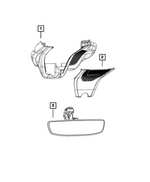 68584760AD - : Mirror Cover for Mopar Image