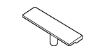 87112S1000 - Body: Lift Gate Glass Stopper for Hyundai Image
