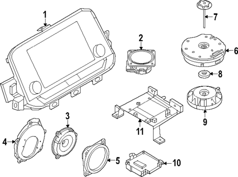 Antenna & Radio for 2024 Nissan Z #1