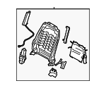 88310R6010 - Body: Seat Back Frame for Hyundai Image