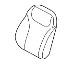 88350R6020 - Body: Seat Back Pad for Hyundai: Santa Fe Image