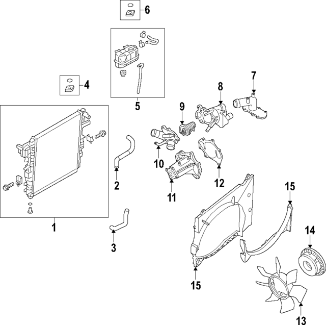 B1D601LA0PNW - : Radiator Assembly for Nissan Image