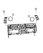 1DZ271DVAA - Electrical: Instrument Panel Bezel for Mopar Image