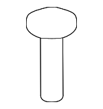 W708141S424 - Body: Lid Assembly Screw for Ford Image