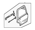 2L7Z7824630AA - Body: Door Shell for Lincoln: Navigator Image