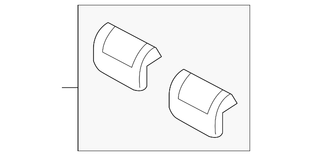 KD45-57-242A-02 - Track Cover 2013-2016 Mazda CX-5 | Mazda-Parts