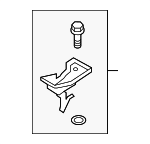 KD455772XA - Body: Child Seat Bracket for Mazda: CX-5 Image image
